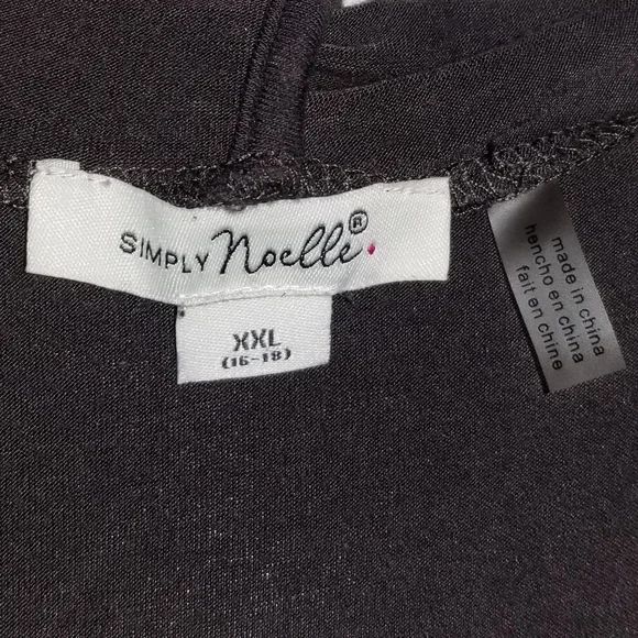 Logo-like zip up hooded top 2X - Picture 3 of 4